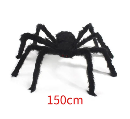 Extra Large Plush Black Spider Outdoor Home