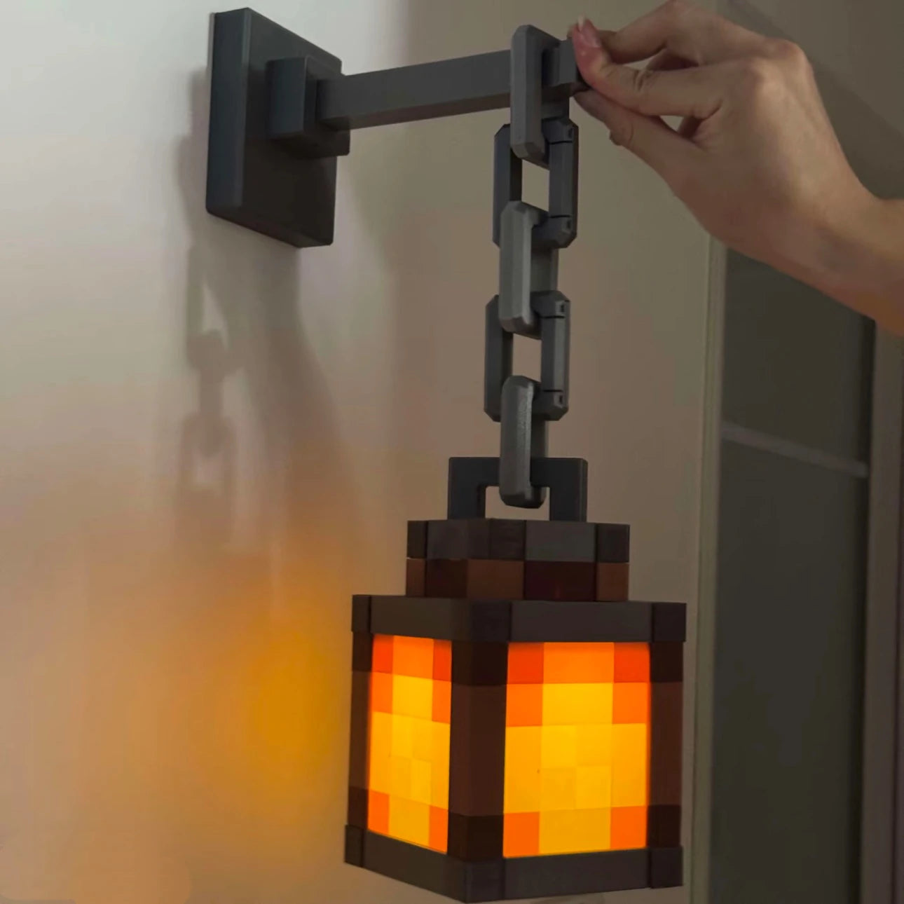 MyWorld Pixel Style Wall Night Light USB Creative