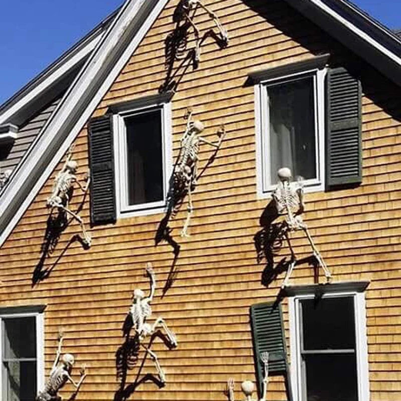 Halloween Movable Skeleton Fake Human