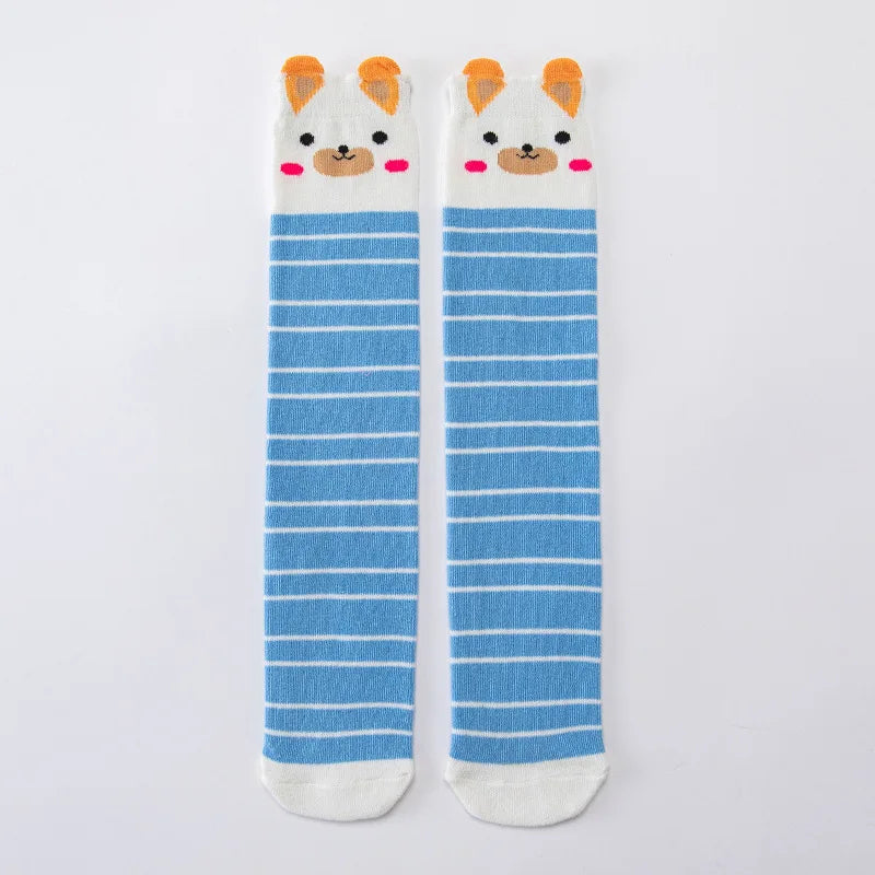 Cute Cartoon Children Knee High Socks
