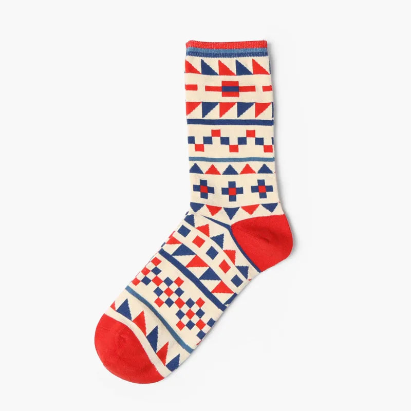 1Pair New Men Women Cotton Socks Casual Colorful Socks