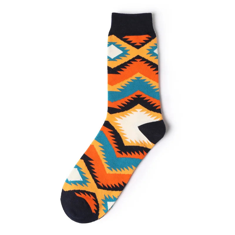 1Pair New Men Women Cotton Socks Casual Colorful Socks