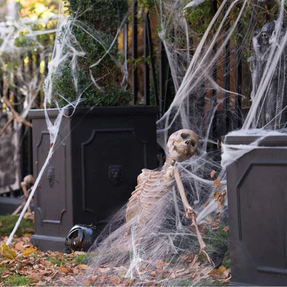 Halloween Decoration White Spider