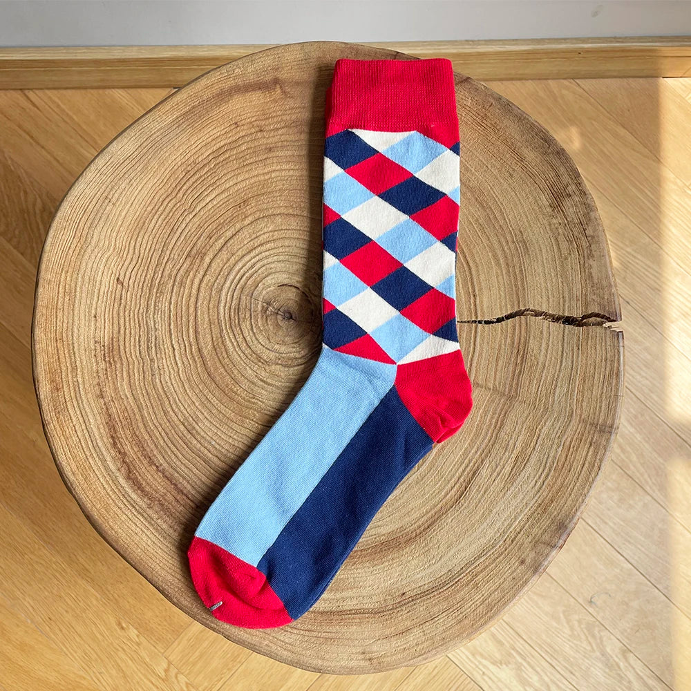 1Pair New Men Women Cotton Socks Casual Colorful Socks