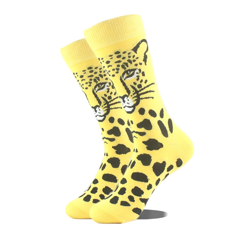 Cool Design Avocado Crew Socks Men Creative