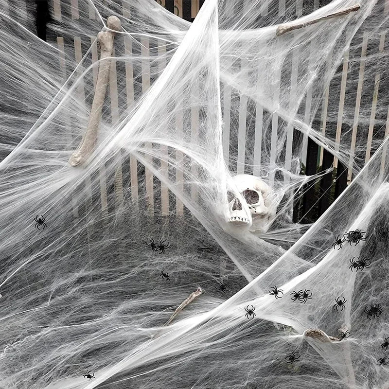 Halloween Decoration White Spider