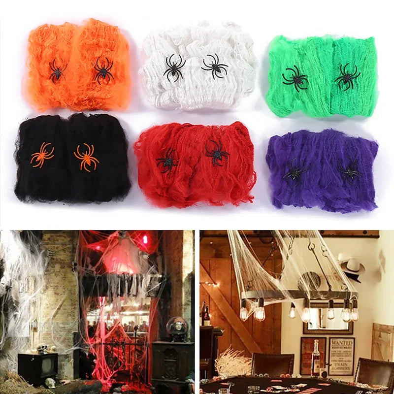 Halloween Decoration White Spider