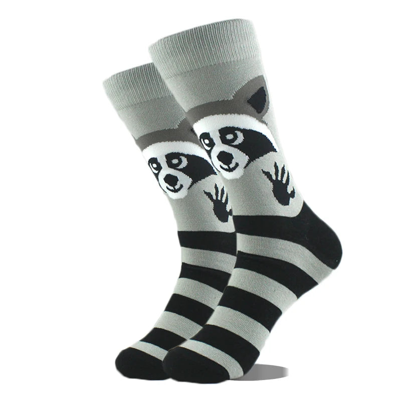Cool Design Avocado Crew Socks Men Creative