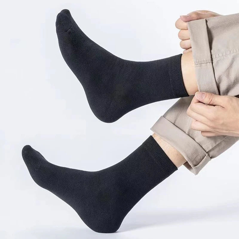 5 Pairs Mens Classic Trendy Socks Soft