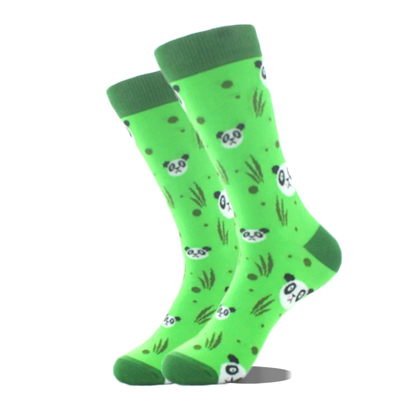 Cool Design Avocado Crew Socks Men Creative