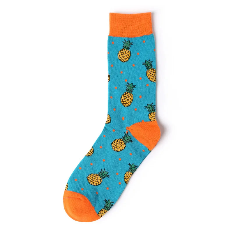 1Pair New Men Women Cotton Socks Casual Colorful Socks