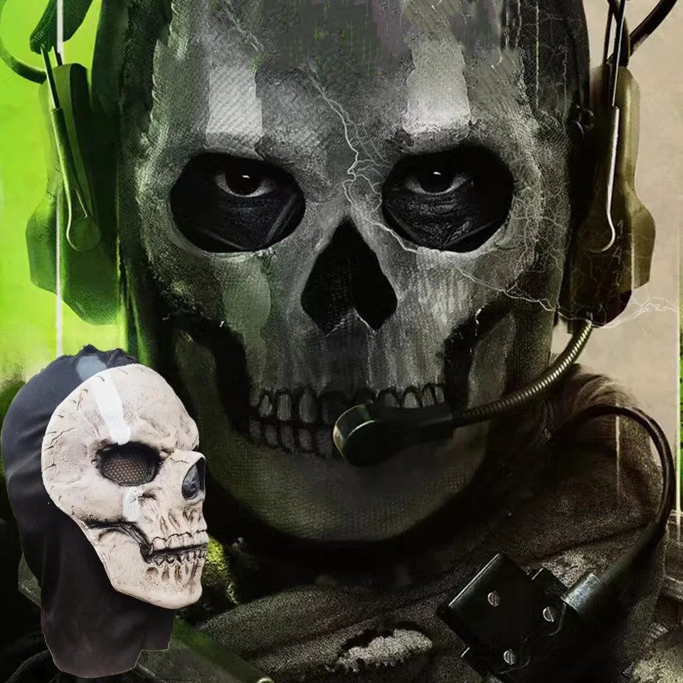 Unisex Halloween Horror Ghost Skull Mask Call of Duty