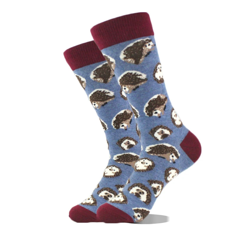 Cool Design Avocado Crew Socks Men Creative