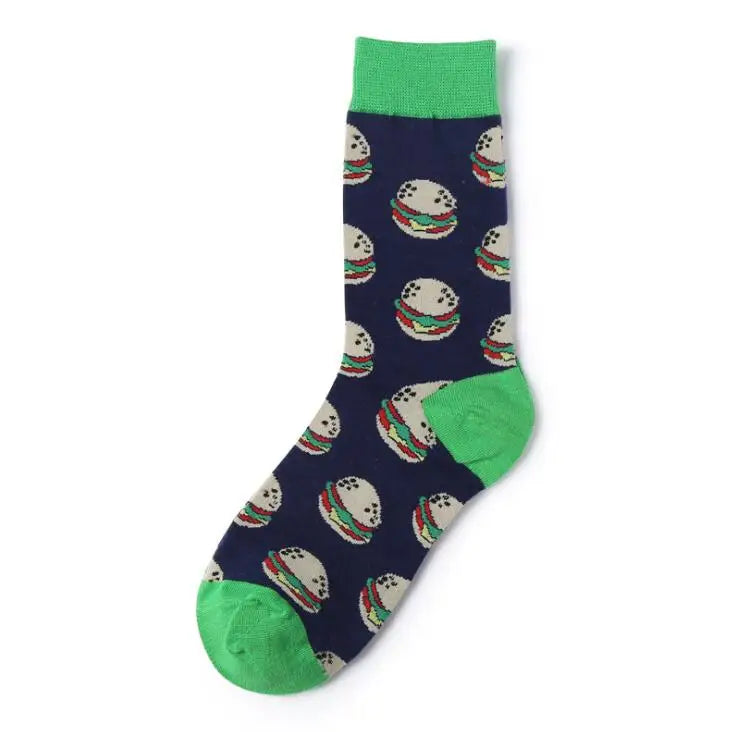 1Pair New Men Women Cotton Socks Casual Colorful Socks