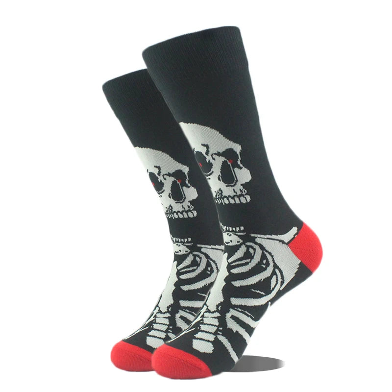 Cool Design Avocado Crew Socks Men Creative