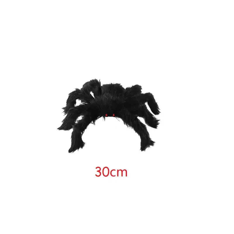 Extra Large Plush Black Spider Outdoor Home