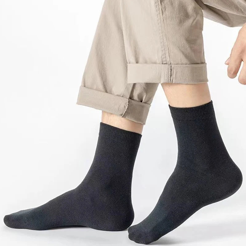5 Pairs Mens Classic Trendy Socks Soft