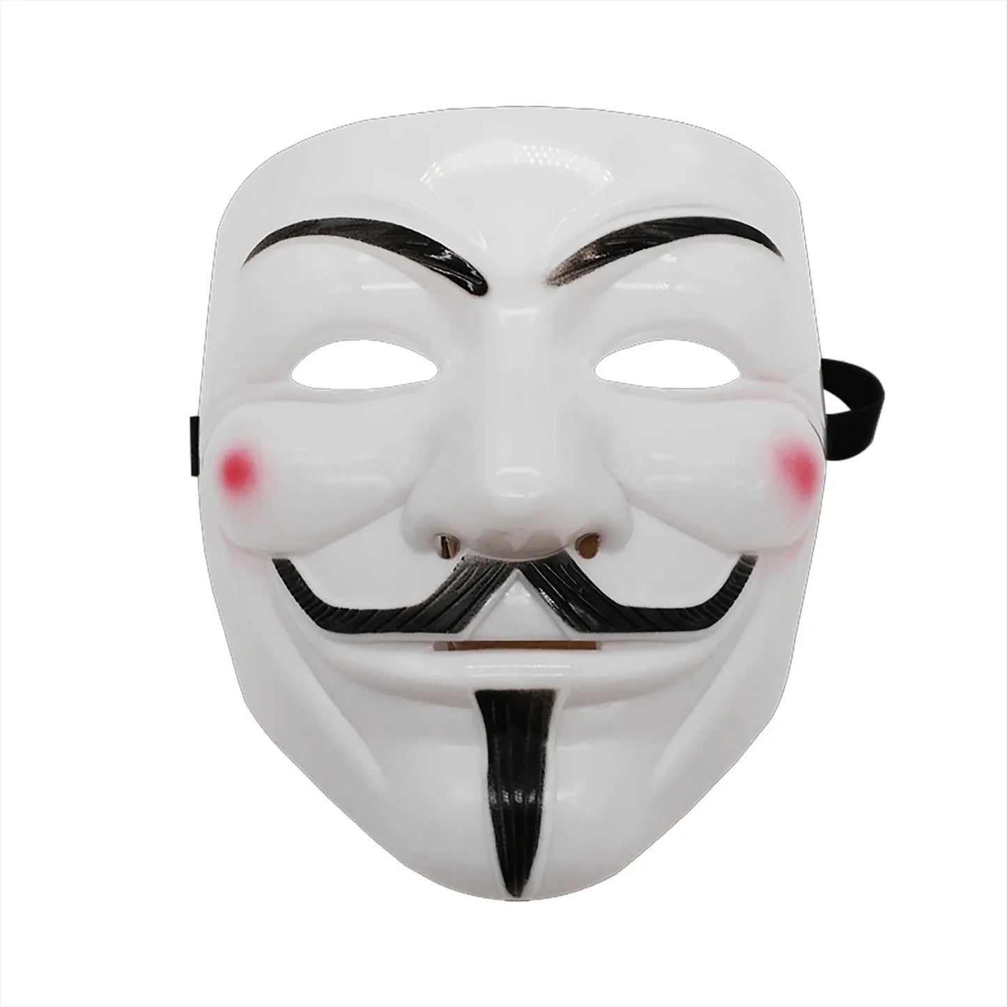 1pc Halloween Face Mask Black White V For Vendetta