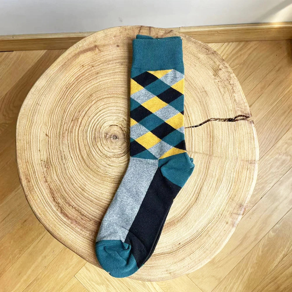 1Pair New Men Women Cotton Socks Casual Colorful Socks