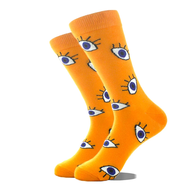 Cool Design Avocado Crew Socks Men Creative