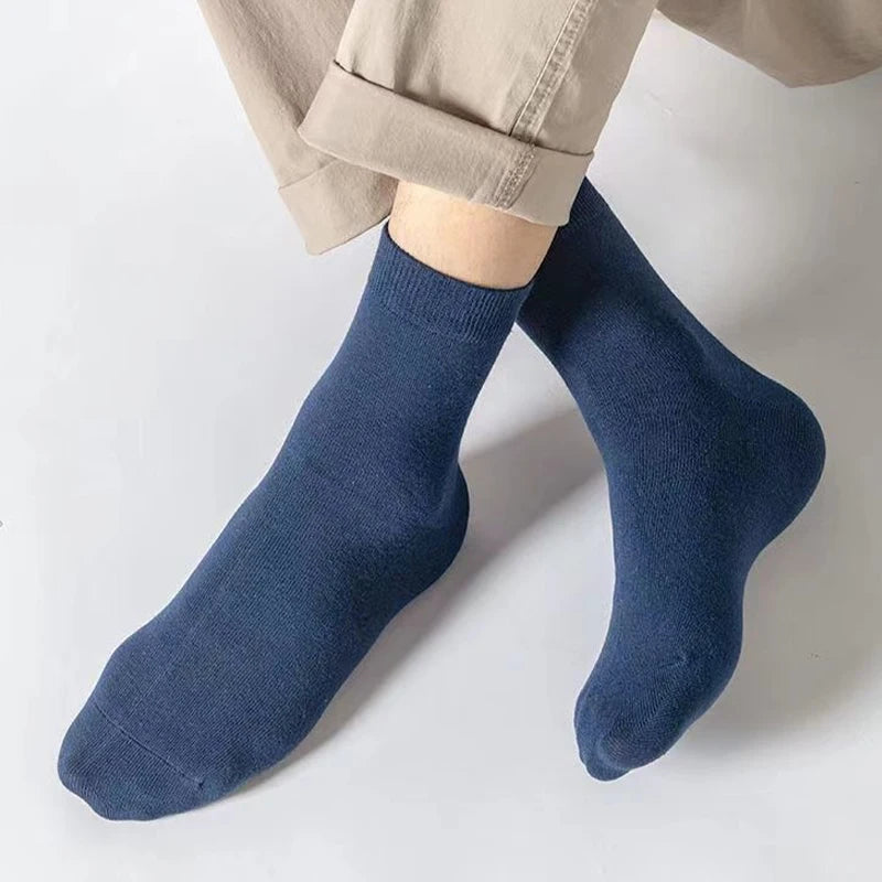 5 Pairs Mens Classic Trendy Socks Soft