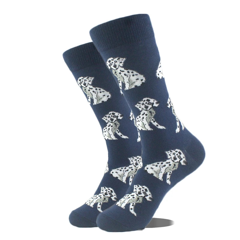 Cool Design Avocado Crew Socks Men Creative