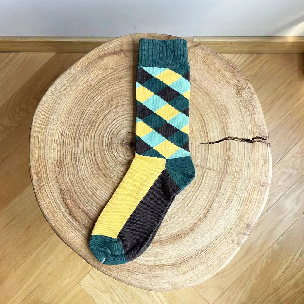 1Pair New Men Women Cotton Socks Casual Colorful Socks