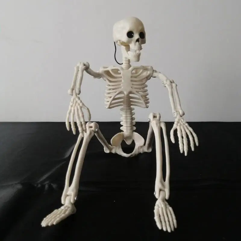 Halloween Movable Skeleton Fake Human