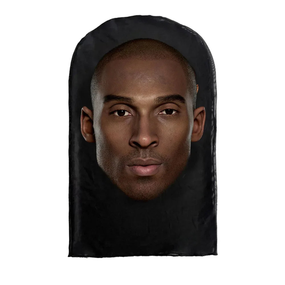Cosplay 3D Printed Kanye Mask Stretch Mesh Full Face Mask Men Women Role Play Headdress Halloween Fashion Balaclava Headdress