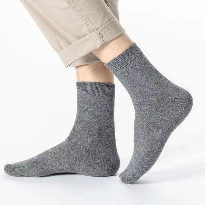 5 Pairs Mens Classic Trendy Socks Soft