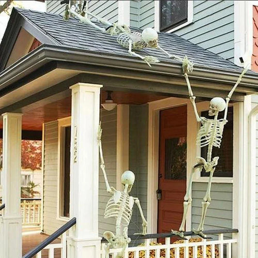 Halloween Movable Skeleton Fake Human