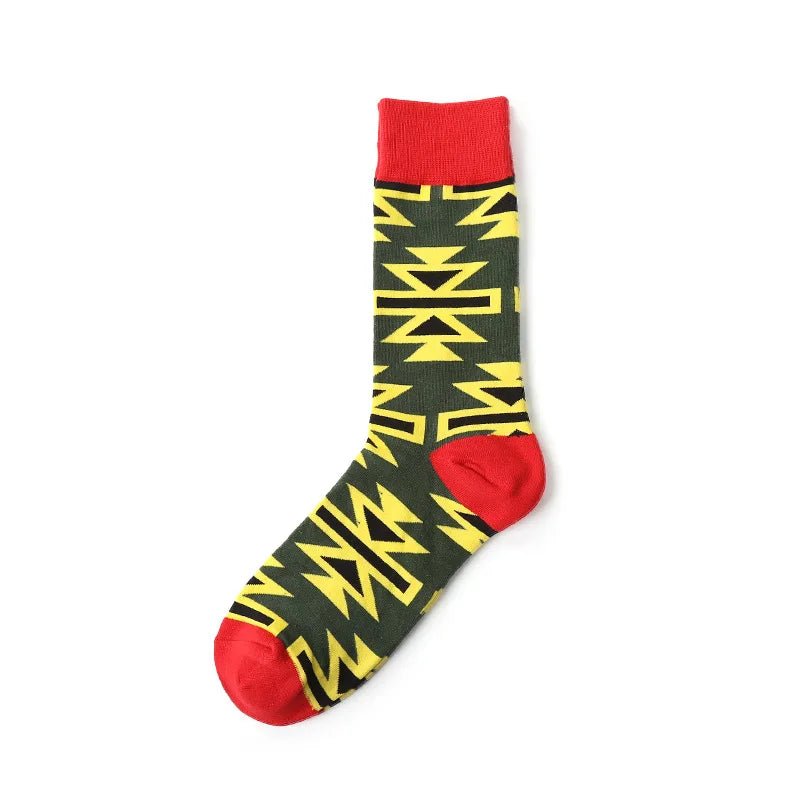 1Pair New Men Women Cotton Socks Casual Colorful Socks