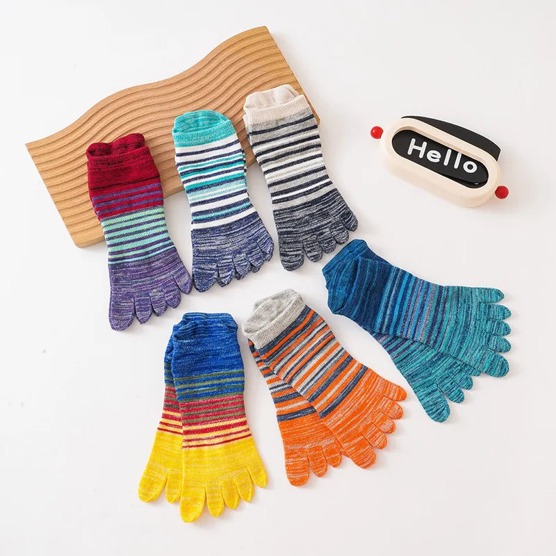 Men's Five Finger Socks Breathable Comfortable