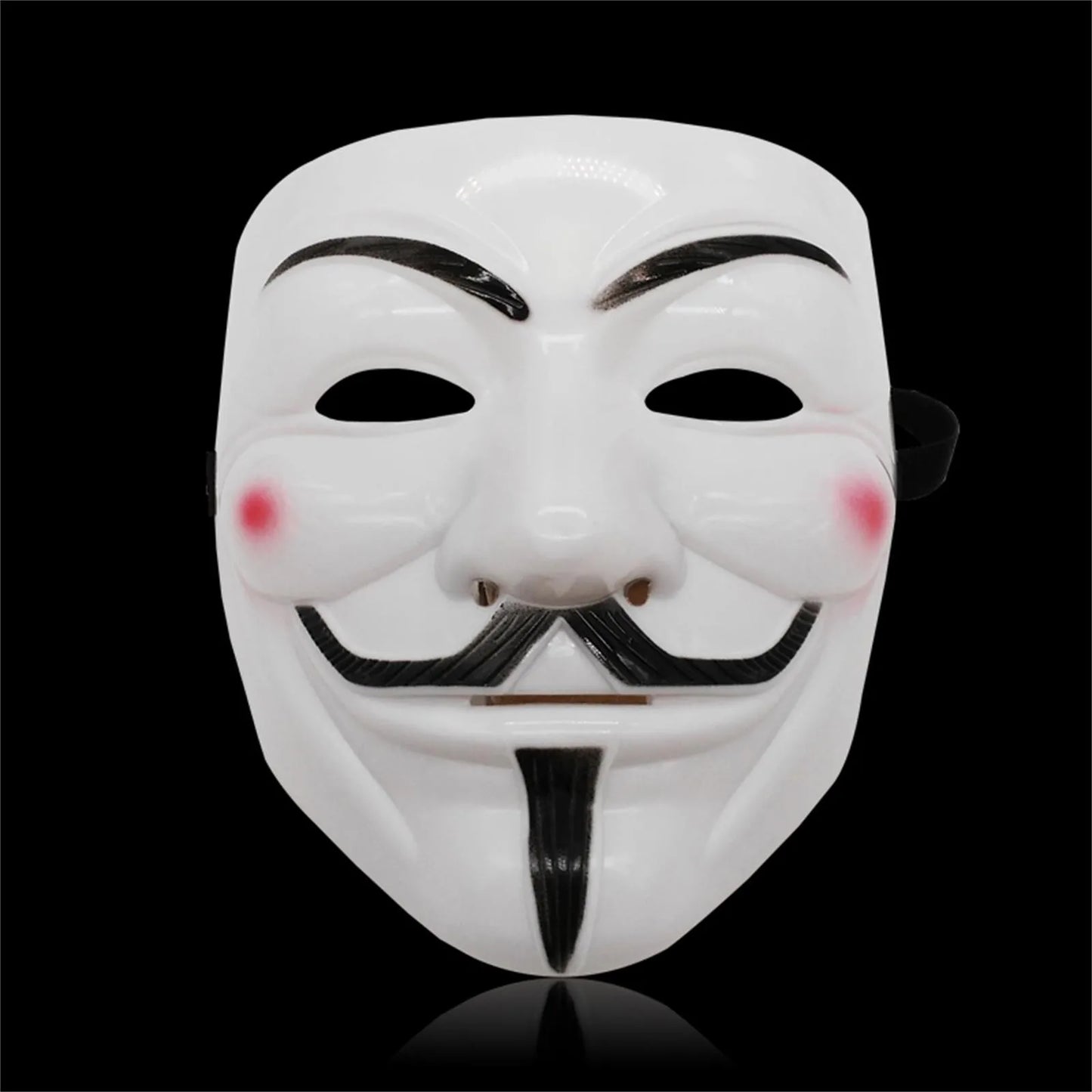 1pc Halloween Face Mask Black White V For Vendetta