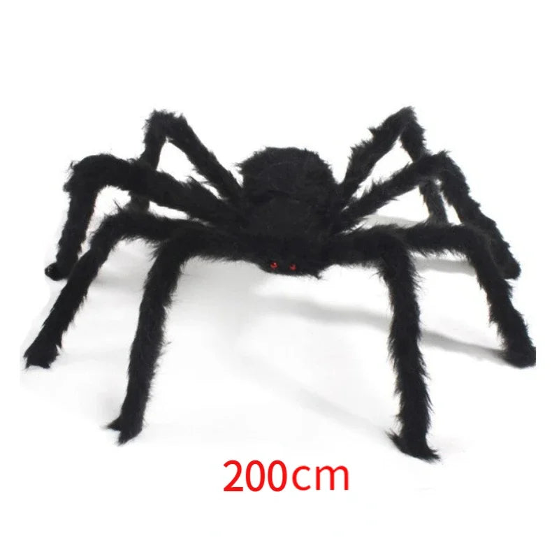 Extra Large Plush Black Spider Outdoor Home