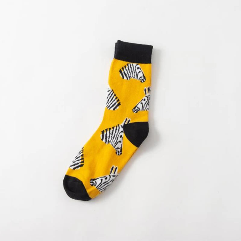 1Pair New Men Women Cotton Socks Casual Colorful Socks