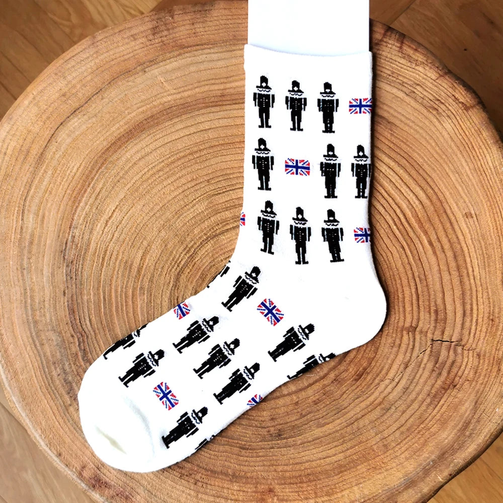1Pair New Men Women Cotton Socks Casual Colorful Socks