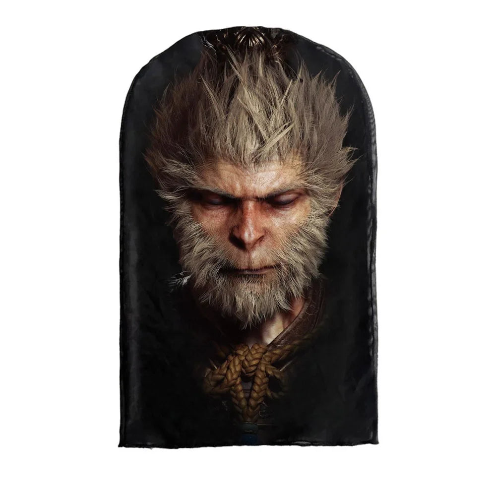 Cosplay 3D Printed Kanye Mask Stretch Mesh Full Face Mask Men Women Role Play Headdress Halloween Fashion Balaclava Headdress