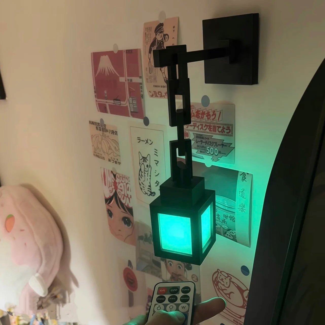 MyWorld Pixel Style Wall Night Light USB Creative