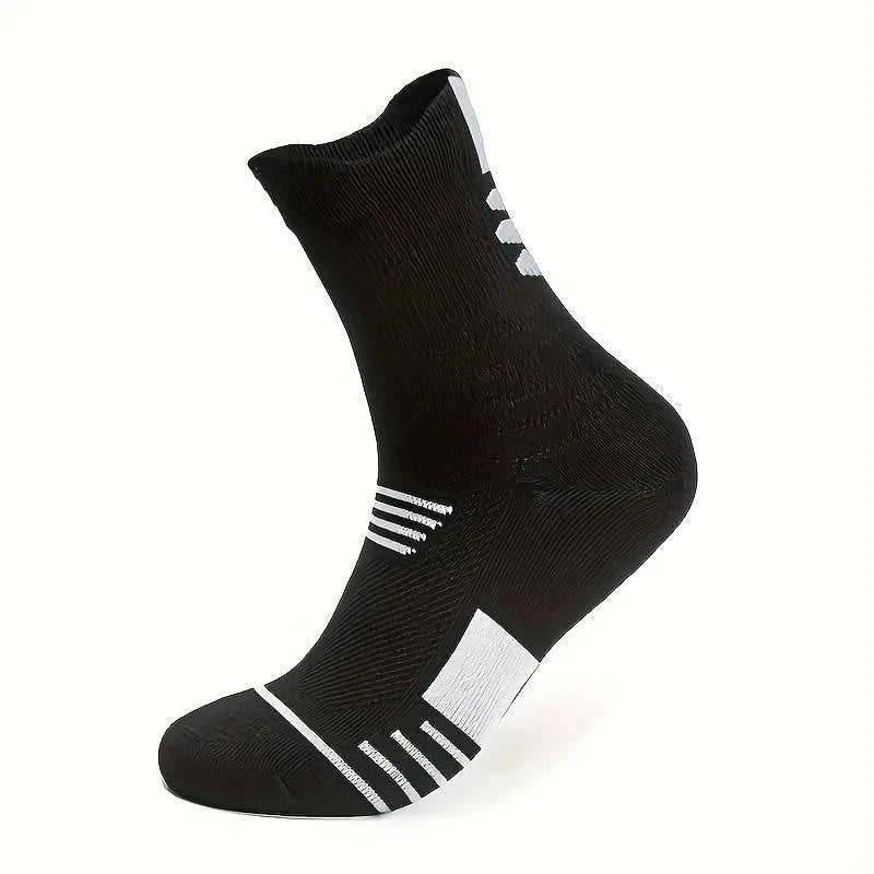 10 Pairs Breathable Cotton Sports Stockings Men