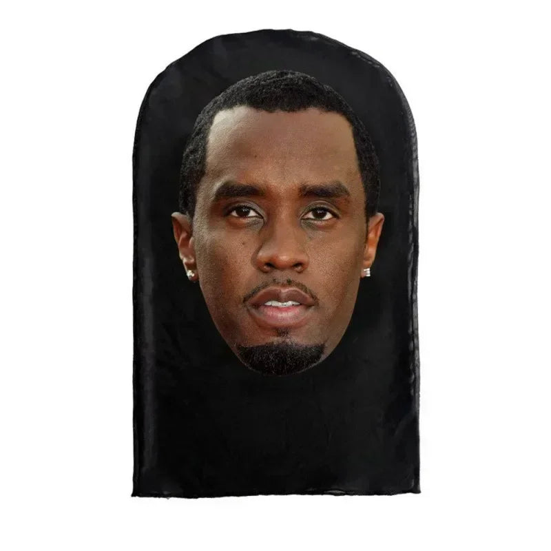 Cosplay 3D Printed Kanye Mask Stretch Mesh Full Face Mask Men Women Role Play Headdress Halloween Fashion Balaclava Headdress