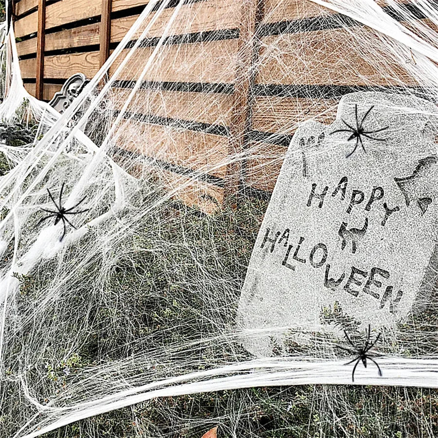 Halloween Decoration White Spider
