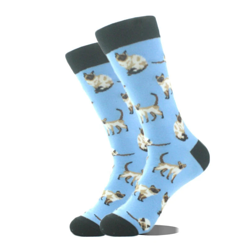 Cool Design Avocado Crew Socks Men Creative