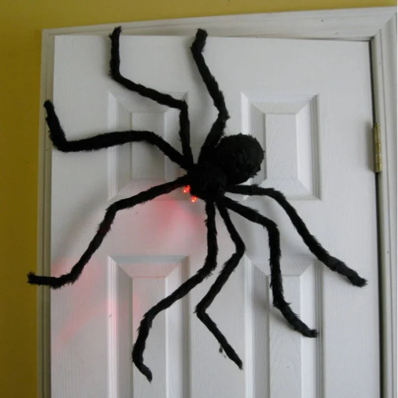 Extra Large Plush Black Spider Outdoor Home