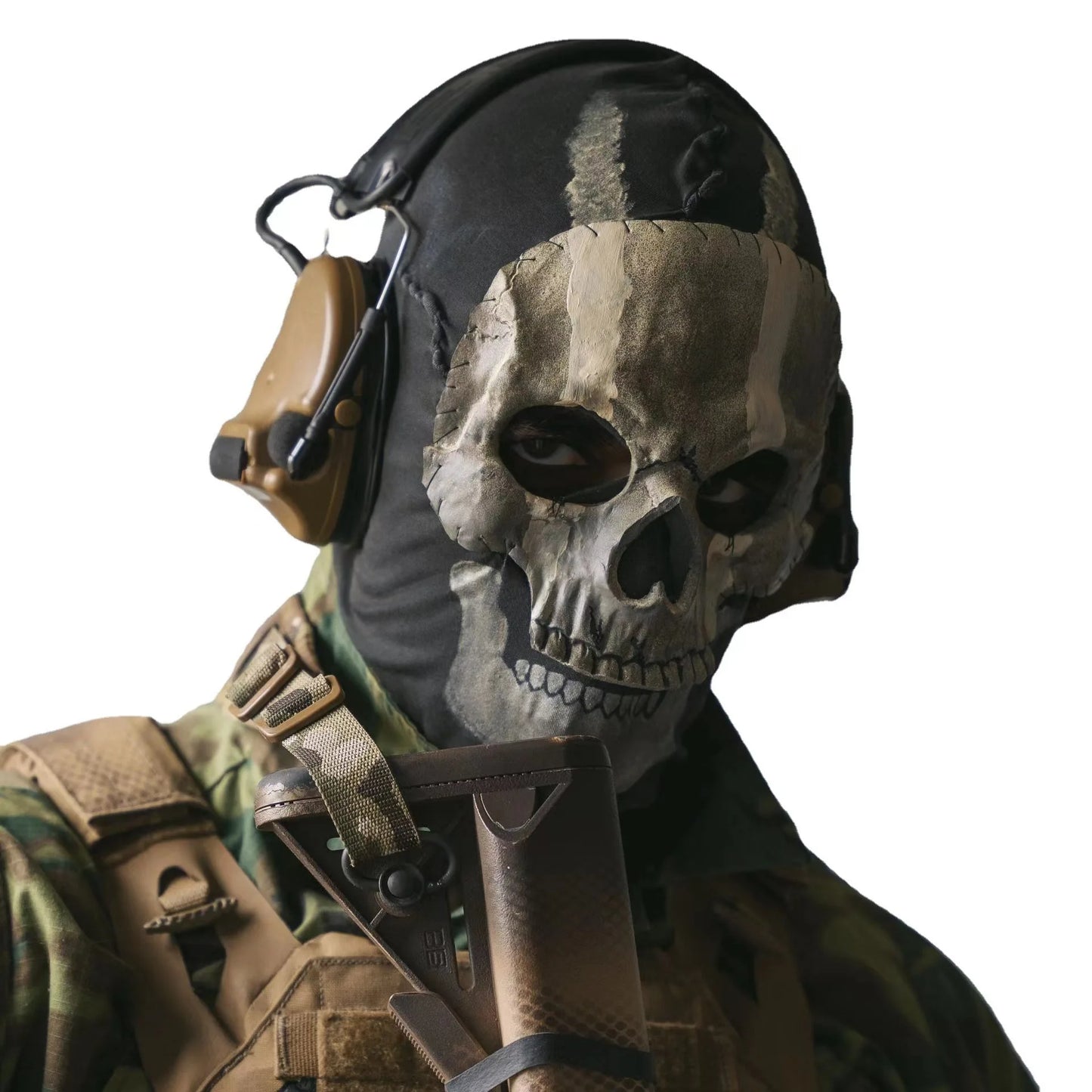 Unisex Halloween Horror Ghost Skull Mask Call of Duty
